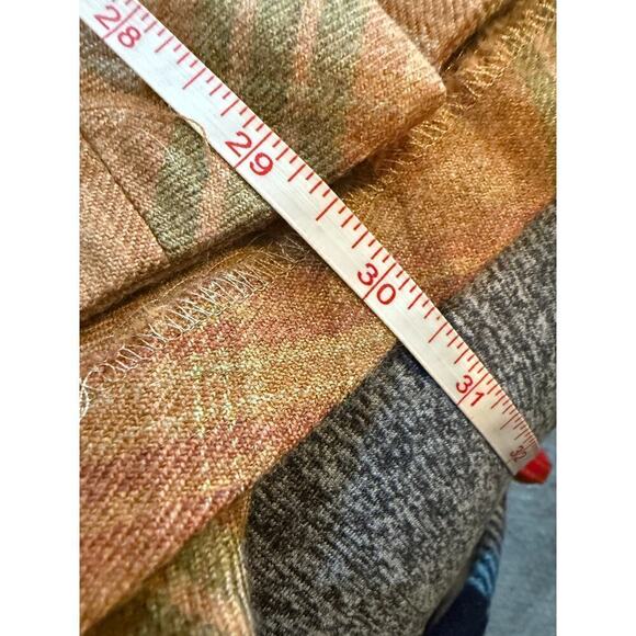 Lufran 21 wool blend plaid lined skirt size M NWOT - Picture 7 of 10